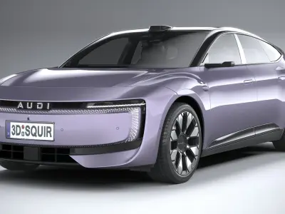 Audi E5 Sportback 2026 3D model