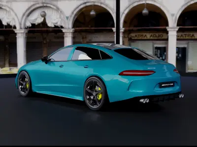 Mercedes AMG GT 63 3D model
