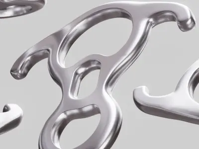 Climbing Carabiner Clip Figure 8 Free 3D model