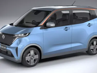 Nissan Sakura 2023 3D model