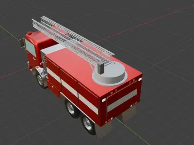 Fire Truck 3D model