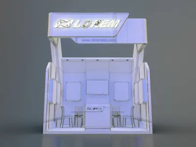 stand design 3D model