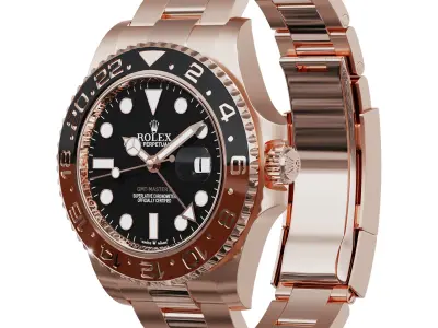 Rolex GMT-Master II Rootbeer 3D model