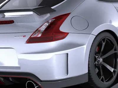 Nissan 370z Nismo 2014 VRAY 3D model