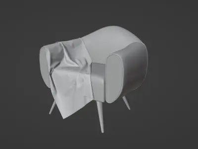 Arm Chair 3D model