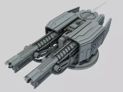 Ion turret class sb1 3D model