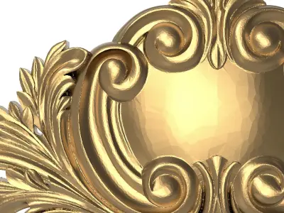 decorative pattern ready for 3D printing 3D model 17