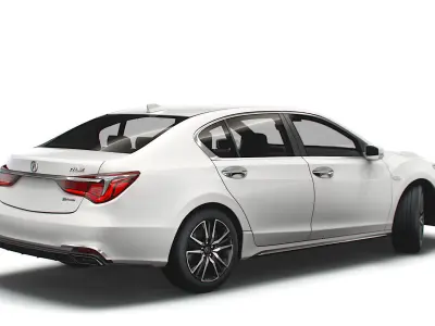 Acura RLX SH AWD 2021 3D model