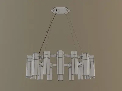 LUXURY CHANDELIER  3D model