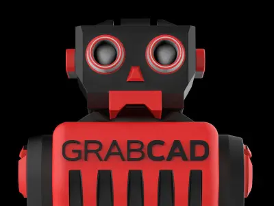 Grabby the Bot Free 3D model