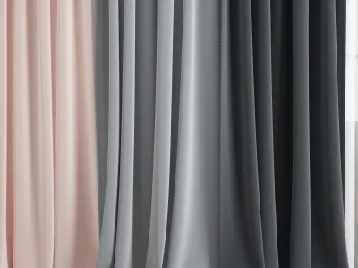 curtain 473 3D model