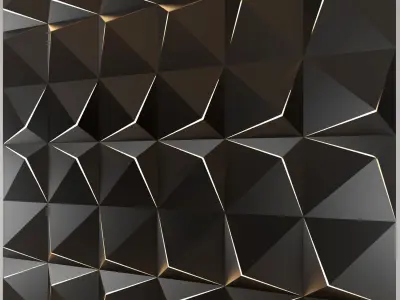 3d panel 16 3D model