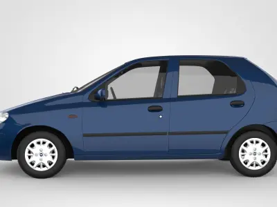 Fiat Palio 2006 3D model