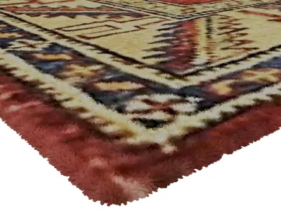 Rug Set 1908 3D model