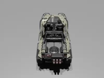 M12s warthog cst 3D model