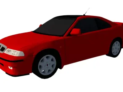 ROVER 220 TURBO TOMCAT 1997 Low-poly 3D model