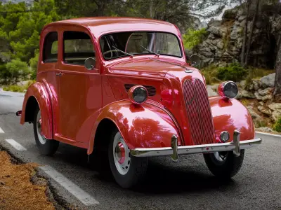 Anglia E494A 1949 3D model 3D model