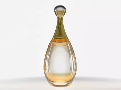 Perfume Bottle 01 3D model