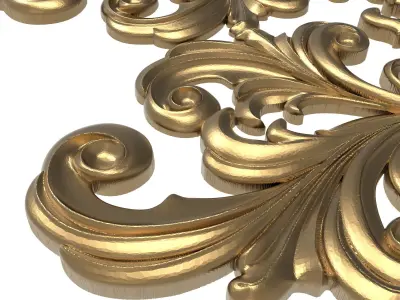  decorative pattern ready for 3D printing 3D model