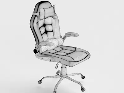 Daum PC - Racing Gaming Chair 3D model