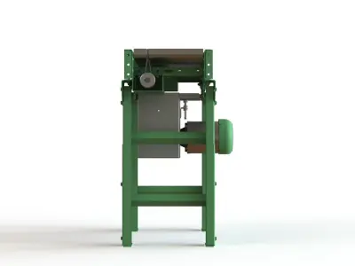 Motorized Roller Conveyor 3D model