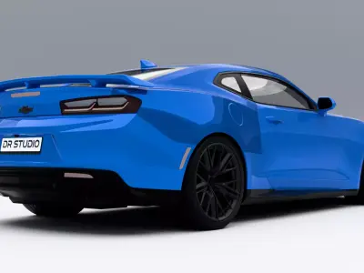 Chevrolet Camaro ZL1 Low-poly 3D model order
