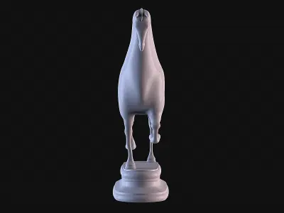 Horse Cartoon 3D print model