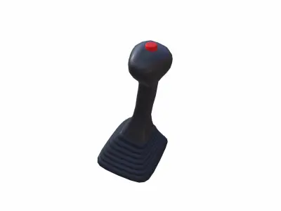 Gearshift Low-poly 3D model