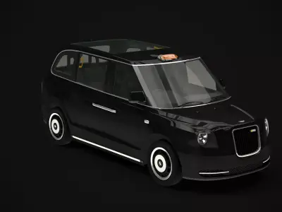 LEVC TX Taxi 3D model