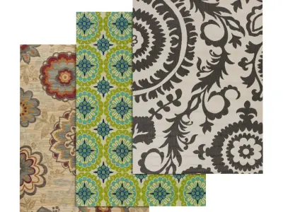 Rug Set 769 3D model