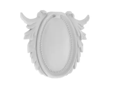 Cartouche Ornament 010 3D model