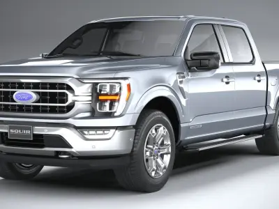 F-150 XLT 2021 3D model