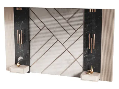 Decorative Wall panel  36 3D model