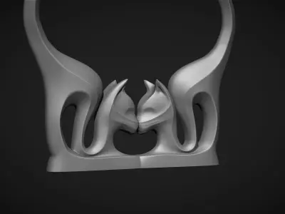 Cats Home Decor 3D print model