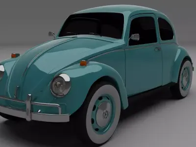 Vw Beetle 3D model