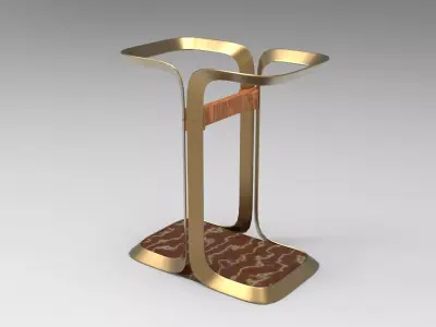 Hail Umbrellaa Stand Low-poly 3D model