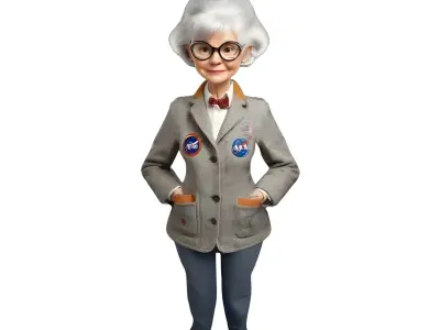 Futuristic Team Ensemble - Sci-Fi Figures Collection 3D print model