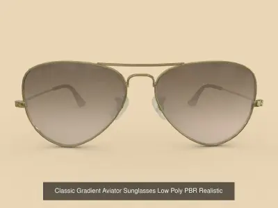 10 Glasses Low Poly PBR Realistic Collection 3D Model Pack