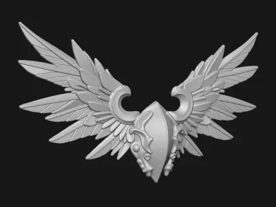 Wings 3D print model