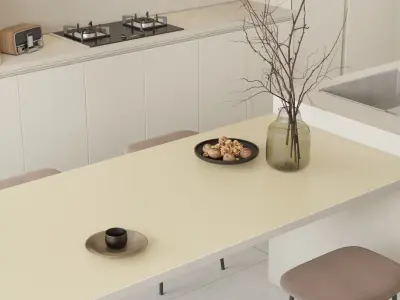  the silence of residential indoor 3 d model 3D model