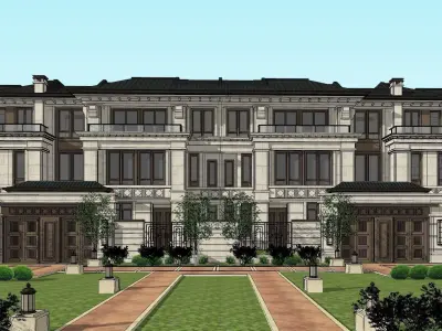  The Louvered House 3D model