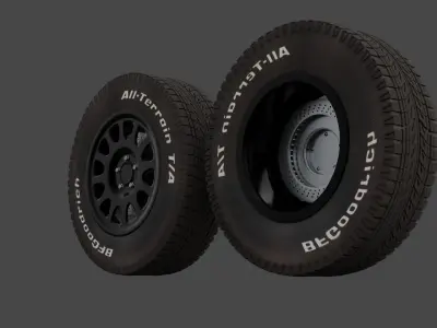 Sport Wheels 3D model