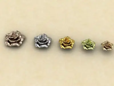 Rose Flower Type2 3D model