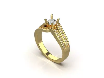 ring code 213 3D print model