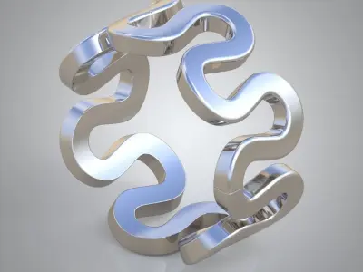 Diamond ring 0495 3D printable model Free 3D print model