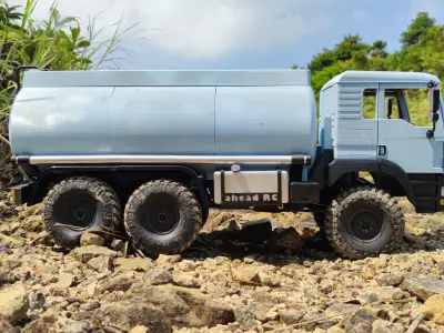 Crawler TGA Fuel Carrier Trx6 - 1-10 RC body attachment 3D print model