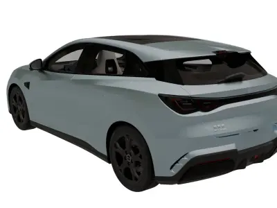  BYD Seal 06 GT  Low-poly 3D model