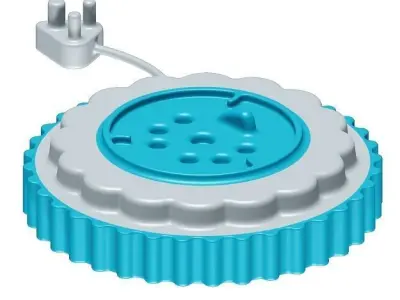 Toddler Extension Cord Toy 3D model