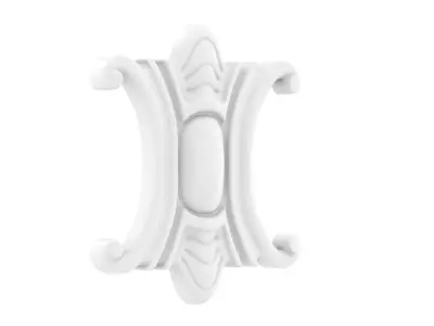 Cartouche Ornament 022 3D model