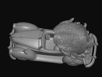 decorative figure 3D print model